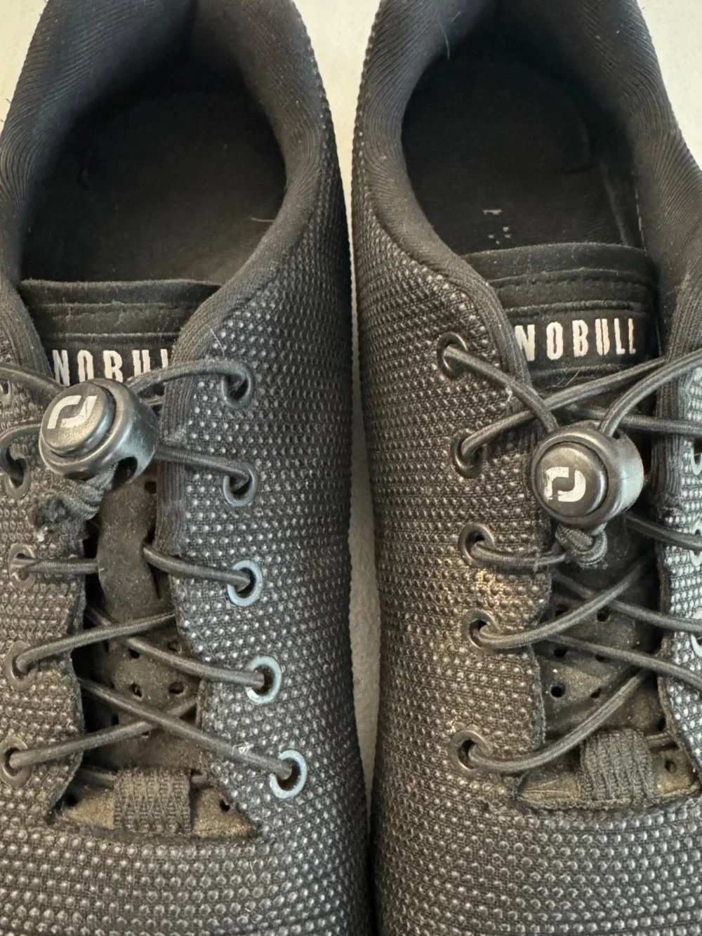 NOBULL Men's Black Outwork Strength Training Tennis Shoes Sz 13 GUC